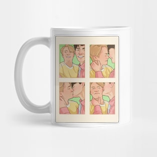 Alt Nick and Charlie - heartstopper photo booth scene Mug